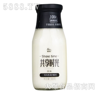 順有共享時光酸奶原味300g