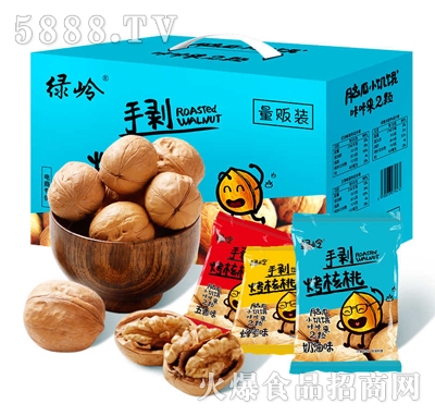 綠嶺手剝烤核桃量販裝