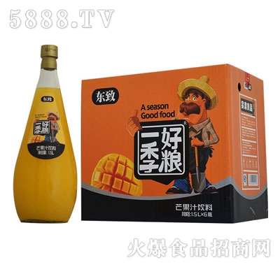 東致1.5L小口芒果汁飲料