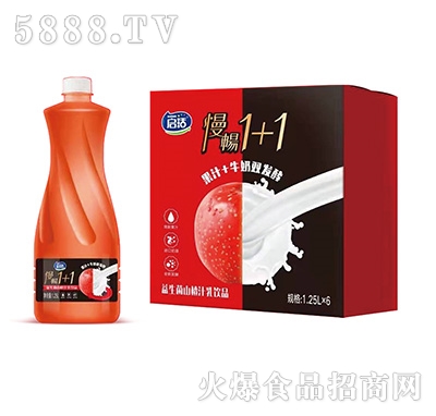 ��������1+1������ɽ�֭���Ʒ1.25Lx6ƿ