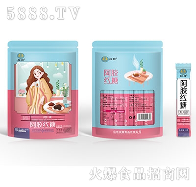 標(biāo)榜阿膠紅糖180g袋