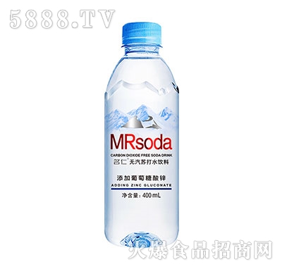 名仁無氣蘇打水飲料400ml