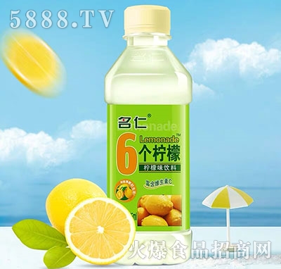 名仁6個檸檬果味飲料