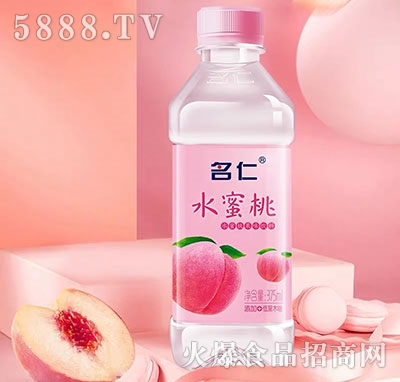 名仁水蜜桃果味飲料375ml