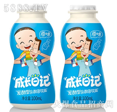 一濃成長日記發(fā)酵型乳酸菌原味100ml