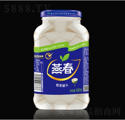 燕春椰果罐頭680g