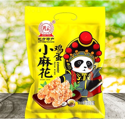 鴻云食品雞蛋小麻花320g