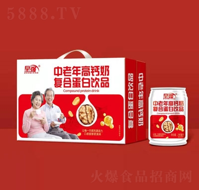 早強(qiáng)中老年高鈣奶復(fù)合蛋白飲品