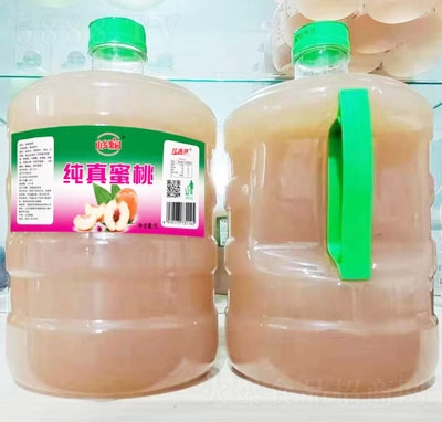 山鄉(xiāng)果園純真蜜桃果味飲料5L