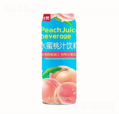 水蜜桃汁飲料500mlv