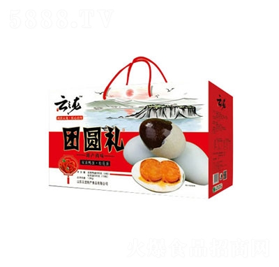 云龍團圓禮松花蛋箱裝