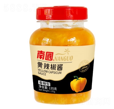南國(guó)香辣黃辣椒醬135g