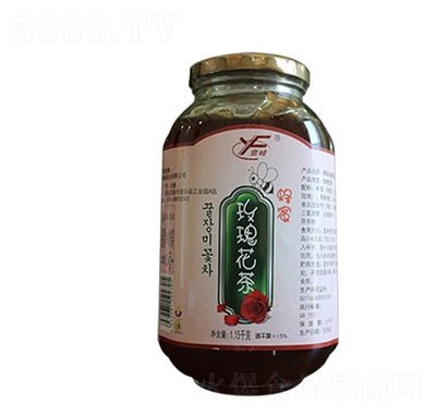 意峰蜂蜜玫瑰花茶1150g