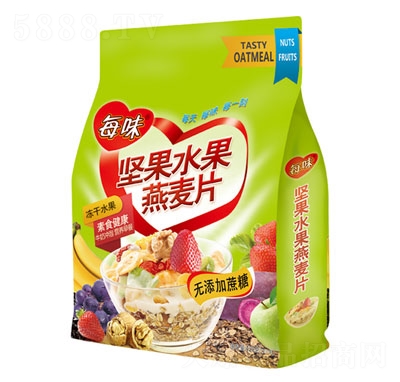 420無糖水果麥片