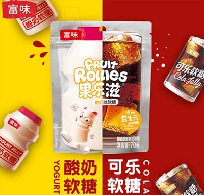 富味可樂(lè)酸奶軟糖70g