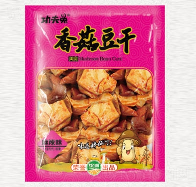 功夫兔麻辣味香菇豆干