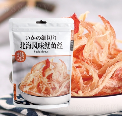 豐味日記北海風(fēng)味魷魚絲50g