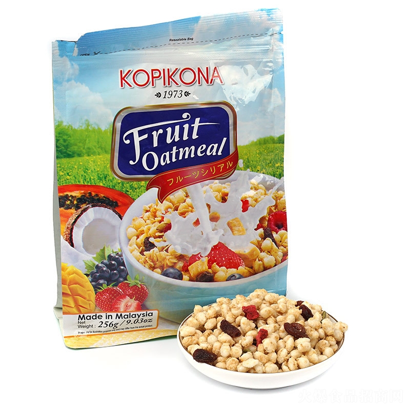 多必肯可比可納速食草莓木瓜沖調(diào)水果麥片
