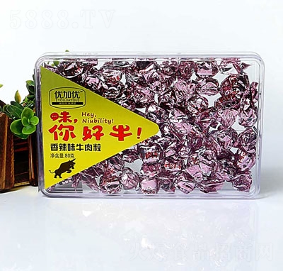 優(yōu)加優(yōu)香辣味牛肉粒80克