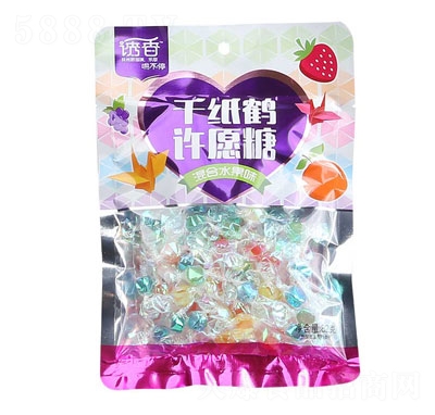 誘香千紙鶴許愿糖82g