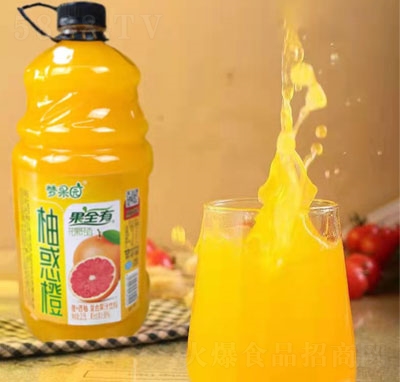 夢果園橙+西柚復(fù)合果汁飲料（瓶裝）