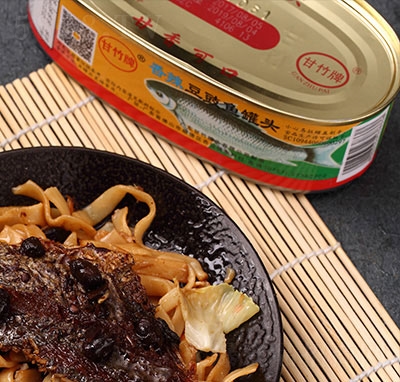 甘竹牌香辣豆豉魚(yú)罐頭魚(yú)罐頭食品招商184g