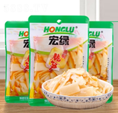 宏綠油燜脆筍休閑小菜食品招商代理