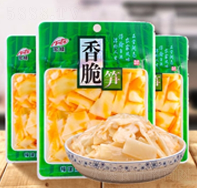 宏綠香脆筍袋裝休閑小菜食品招商代理
