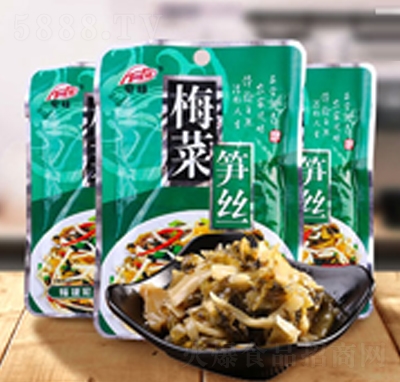 宏綠梅菜筍絲袋裝休閑小菜食品招商代理