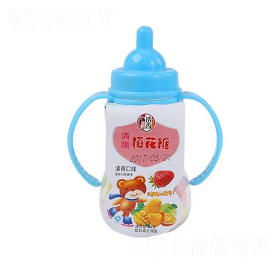 誘香清爽梅花糖糖類食品招商