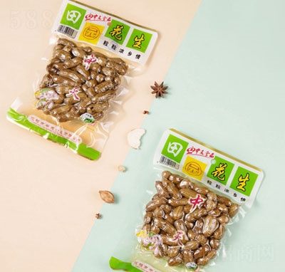 中天鹵花生200g休閑干果食品