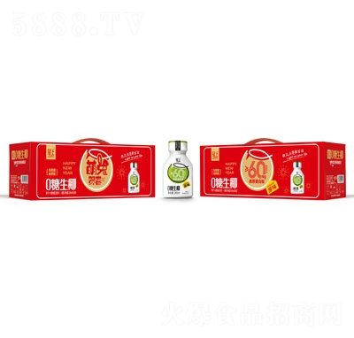 輕上0糖生椰椰子汁植物蛋白飲料原味245mlX12