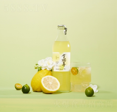 李歡喜檸檬茉莉氣泡酒300ml網(wǎng)紅飲品果汁酒