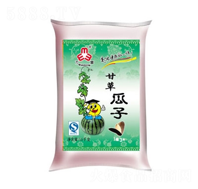 百聯(lián)萬(wàn)盟甘草瓜子休閑零食干果零食