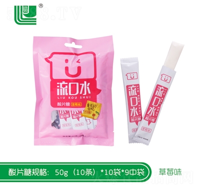 ����ˮ��Ƭ�ǲ�ݮζ50g��10�l���������eС��ʳ��ͯ�����ǹ�С�����l(f��)