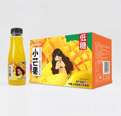 康匯園小芒果汁復(fù)合果汁飲品