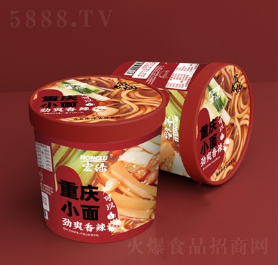 宏綠重慶小面非油炸勁爽香辣