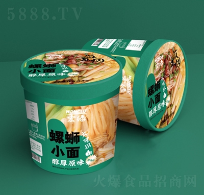 宏綠螺螄小面醇厚原味非油炸