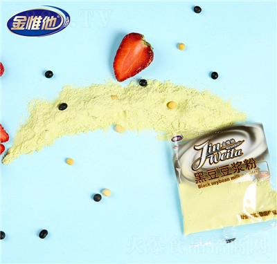 金惟他原味甜味豆?jié){粉營(yíng)養(yǎng)早餐袋裝速溶袋裝豆?jié){240g每日豆?jié){黑豆