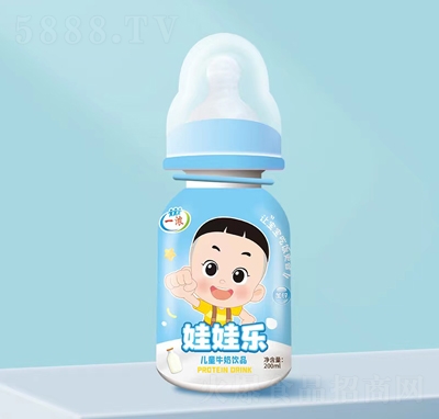 一濃娃娃兒童牛奶加鋅飲品200ml乳味飲品