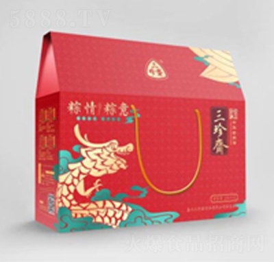 三珍齋粽情粽意粽子禮盒裝