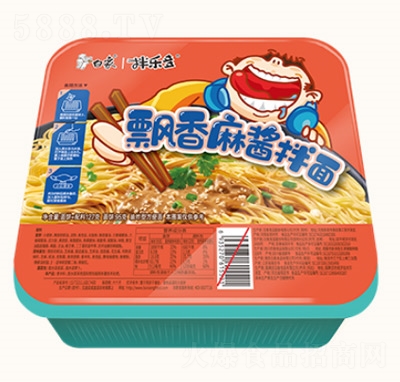 白象方便面拌樂多拌面泡面宿舍夜宵商超貨源代理批發(fā)飄香麻醬拌面