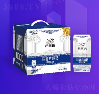 花花牛?？芍Z希臘式酸奶