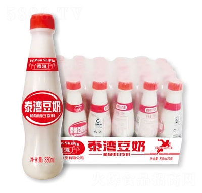 泰灣豆奶植物蛋白飲料早餐豆奶