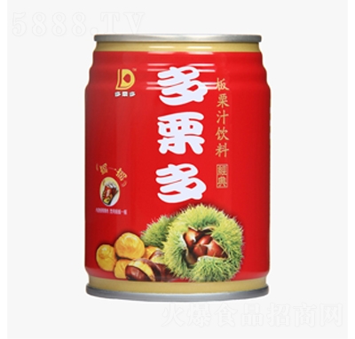 多栗多板栗汁老款原味飲料夏季飲品招商代理
