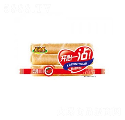 鑫米客開(kāi)心一沾注芯蛋卷稱(chēng)重休閑食品招商批發(fā)