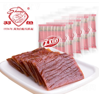 雙魚(yú)牌豬肉脯小包裝358gX5袋