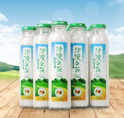 內(nèi)蒙沙漠之花國產(chǎn)飲料植物蛋白杏仁奶杏仁乳