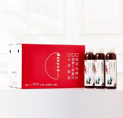中原紅桂花烏梅汁果汁飲料300mlX24