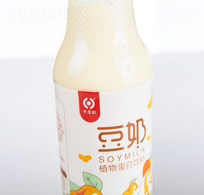 中原紅豆奶植物蛋白飲料